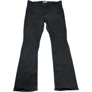 Levi’s 315 Shaping Bootcut Jeans Women’s Size 33 Black Stretch Denim